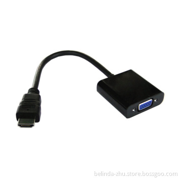 Whosesale HDMI to VGA Cable Adapter AV Converter with Audio